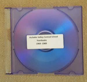 Ausable Valley Central School yearbooks on DVD, 1969–1989