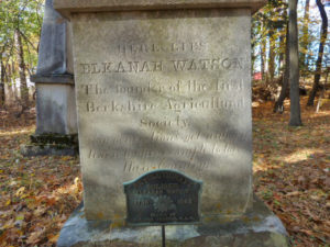 Elkanah Watson gravestone, Port Kent cemetery