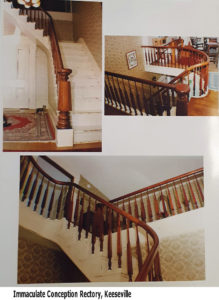 Perry Staircase, Immaculate Conception Rectory, Keeseville, New York