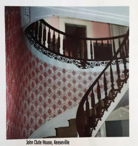 Perry Staircase, John Clute House, Keeseville, New York