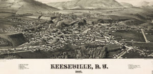 Keeseville panorama, 1887