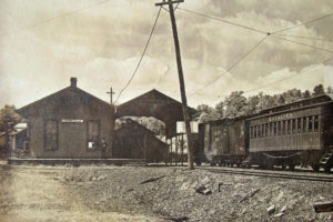 Keeseville railroad depot