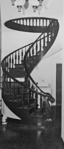 Staircase, Rembrandt Hall, Clinton Street, Keeseville