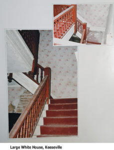 Perry Staircase, Large White House, Keeseville, New York