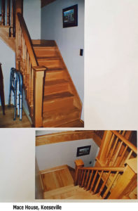 Perry Staircase, Mace House, Keeseville, New York