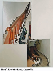 Perry Staircase, Nun's summer home, Keeseville, New York