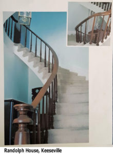 Perry Staircase, Randolph House, Keeseville, New York