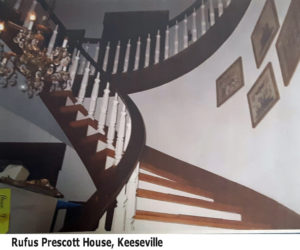 Perry Staircase, Rufus Prescott House, Keeseville, New York