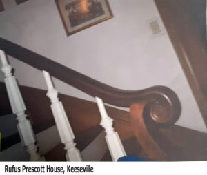 Perry Staircase, Rufus Prescott House, Keeseville, New York