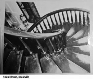 Perry Staircase, Shield House, Keeseville, New York