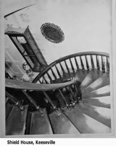 Perry Staircase, Shield House, Keeseville, New York