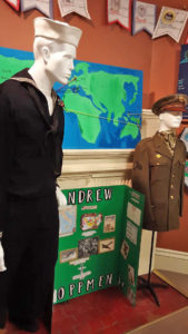 Exhibit: World War II mannequins