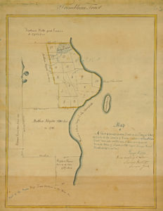 Map of a tract of unappropriated land, in the town of Chesterfield, called the Trembleau Tract
