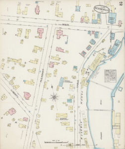 1884 Sanborn Fire Insurance map of Keeseville (2)